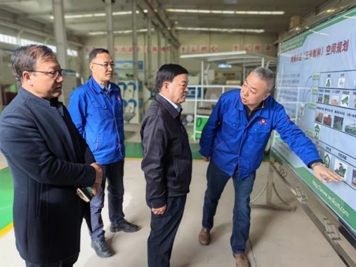 敦煌種業(yè)黨委書記、董事長劉興斌等到奧凱種機(jī)、慶和農(nóng)業(yè)公司洽談交流