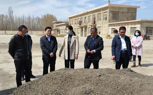 黨委書(shū)記、董事長(zhǎng)劉興斌到金塔縣調(diào)研