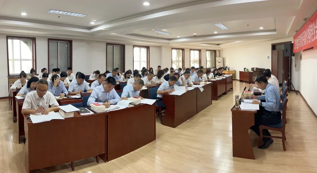 敦煌種業(yè)黨委學(xué)習(xí)貫徹習(xí)近平新時(shí)代中國特色社會主義思想主題教育讀書班開班